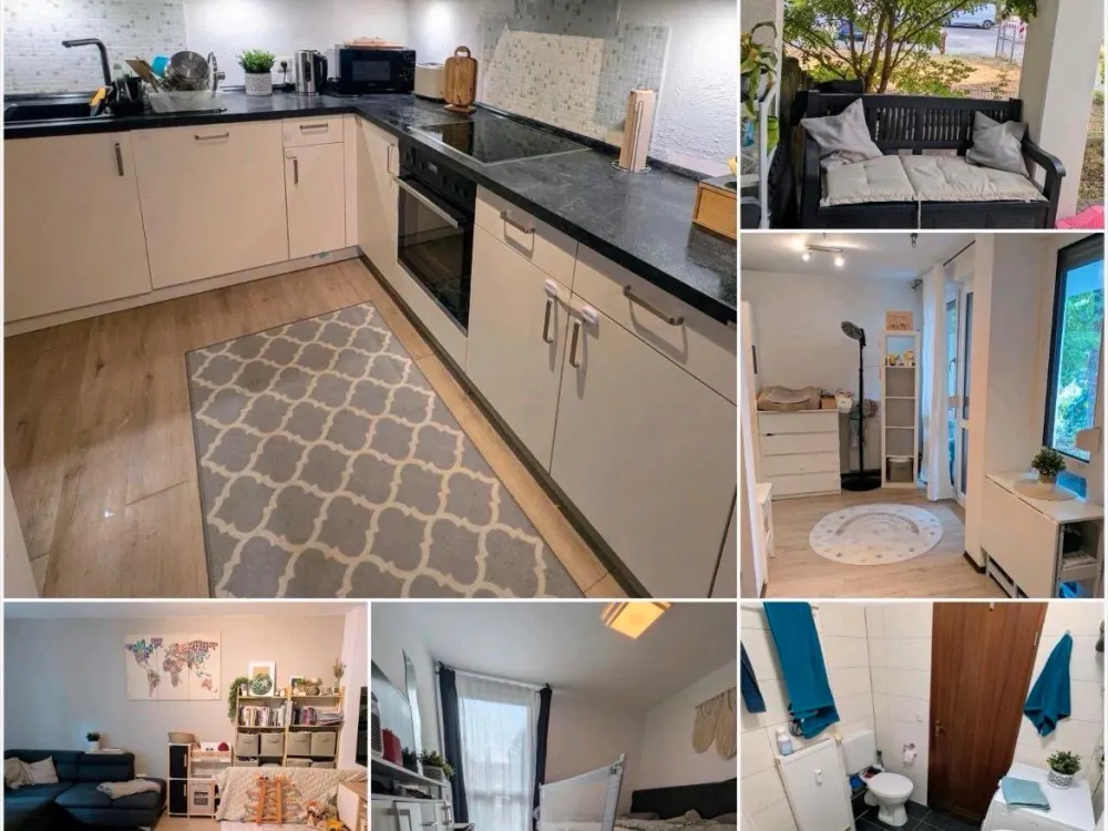2,5 Zimmer Wohnung mit Garten in beliebter Lage!