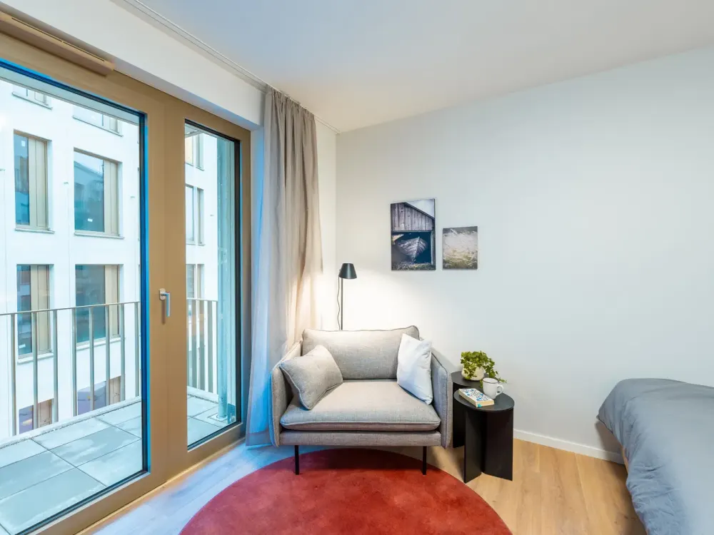 Topmoderne und vollmöblierte Studioapartments im Neubau-Erstbezug