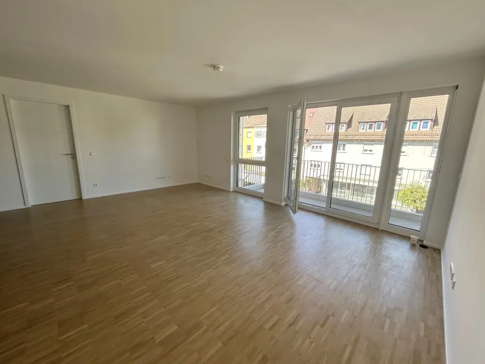 Mit Chick und Charme + 2 Monate mietfrei! Neubau-Ausstattung, Balkon, Einbauküche, Tageslichtbad