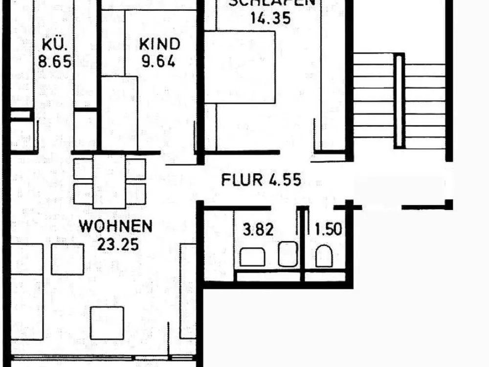 Helle 3-Zimmer Wohnung 70 m2 München Unterhaching mit Balkon Erstbezug nach Vollrenovierung