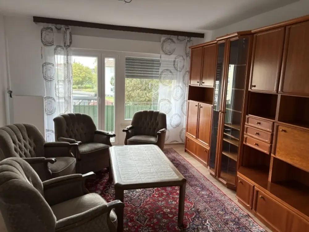Furnished apartment for one year for 1-2 persons