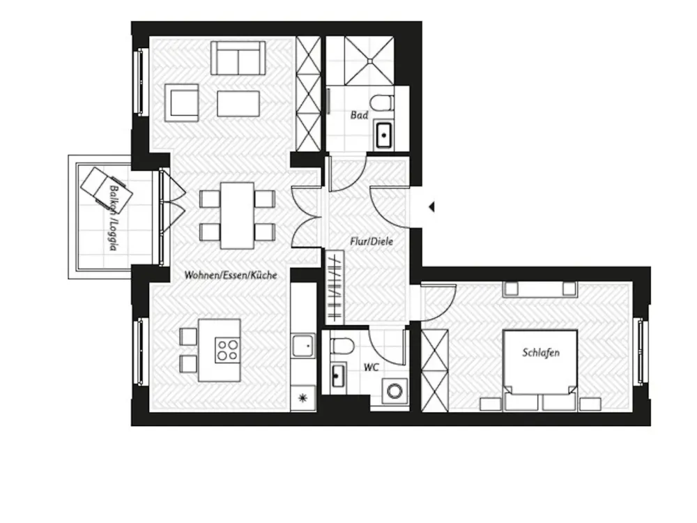 Jetzt vormerken lassen! 2-Zimmer-Traumwohnung in Charlottenburg