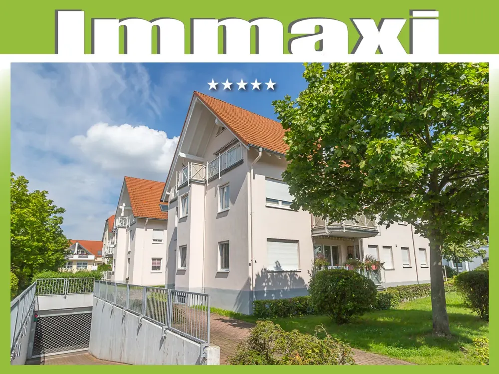 MARKKLEEBERG + 2 ZIMMER + ERDGESCHOSS + BALKON + STELLPLATZ TG