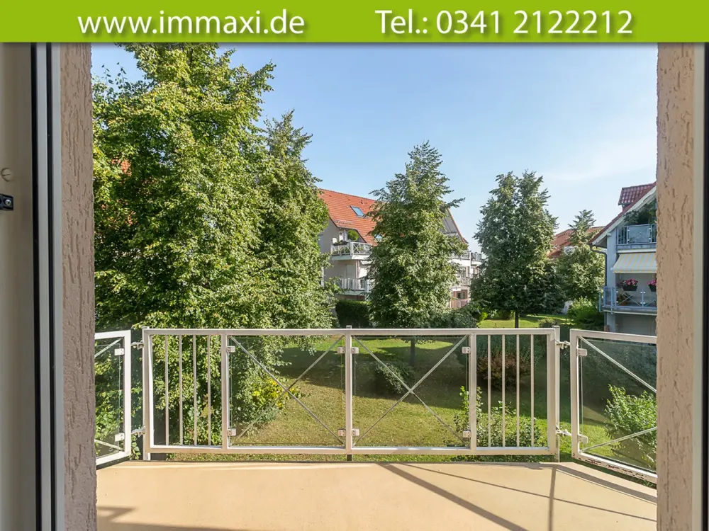 MARKKLEEBERG + 2 ZIMMER + ERDGESCHOSS + BALKON + STELLPLATZ TG