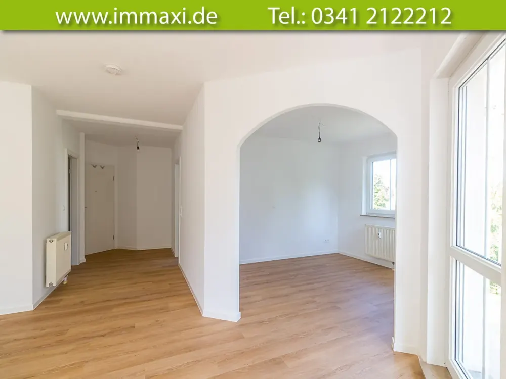 MARKKLEEBERG + 2 ZIMMER + ERDGESCHOSS + BALKON + STELLPLATZ TG
