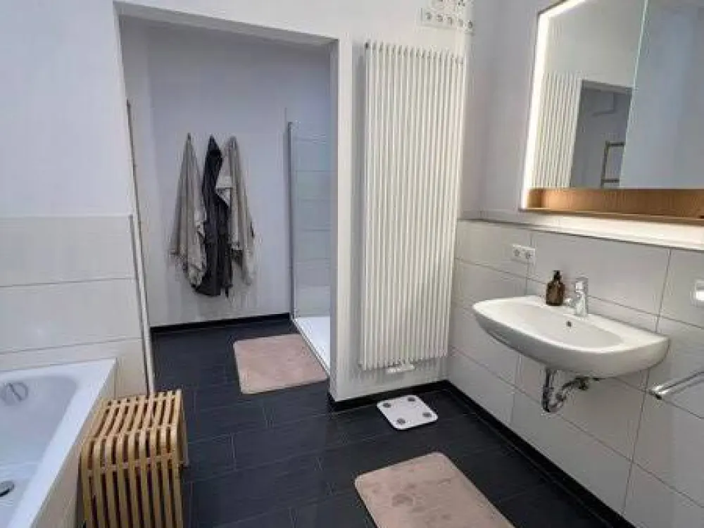 Luxurious loft apartment with two bathrooms and balcony in Dresden-Friedrichstadt!