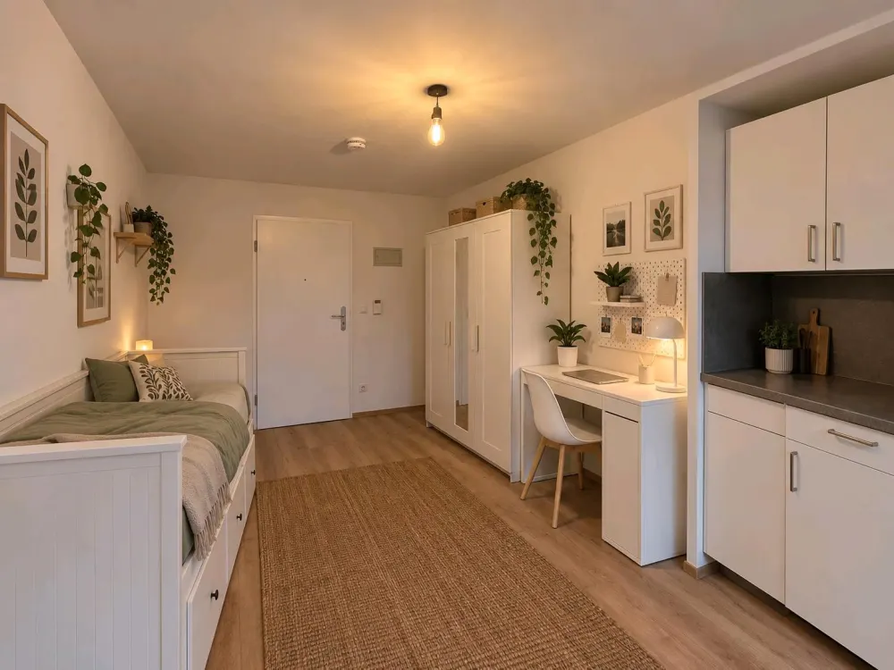 Fully renovated studio apartment in Erlangen