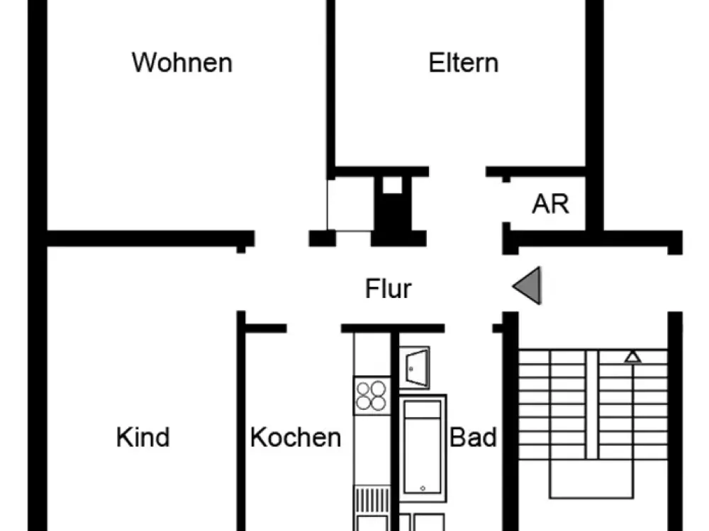 3 Zimmer Wohnung in Langenfeld
