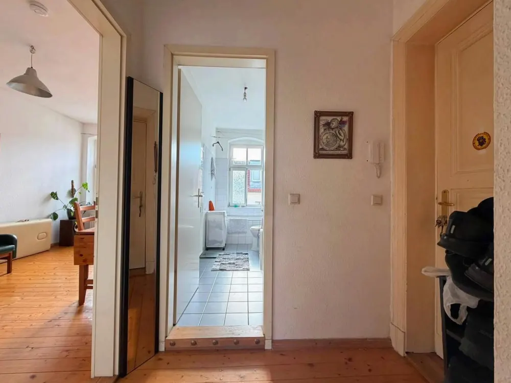 2-Zimmer-Wohnung in ruhiger Lage, 61 m², unbefristet