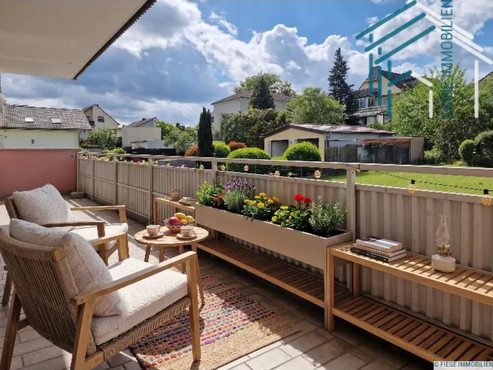 Schöne 3 Zimmerwohnung in Offenbach Bieber mit Balkon