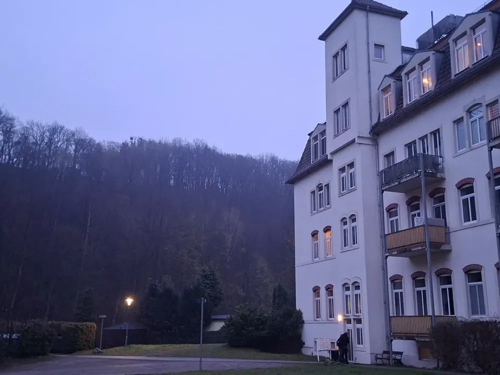 Living with Character: Attic Apartment in Greenery on the Edge of Dresden