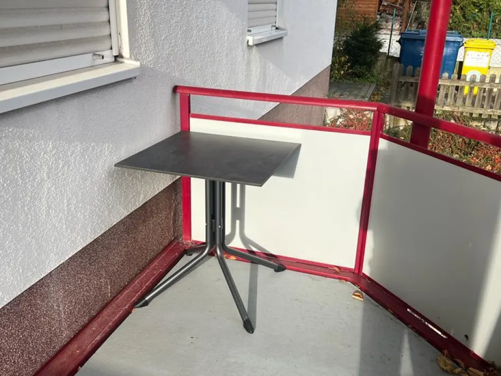 Einziehen und fertig! - Teilmöblierte Wohnung mit EBK und Balkon in idyllischer Ruhe