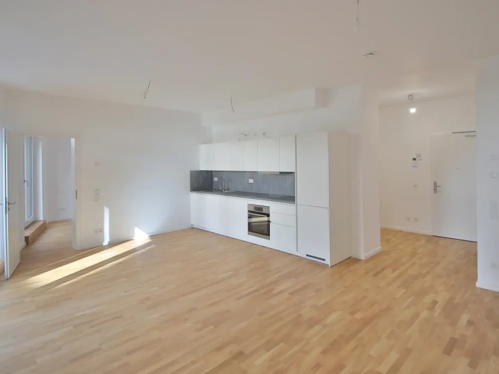Neubau Erstbezug: schöne 2-Zimmer Wohnung mit XXL-Terrasse