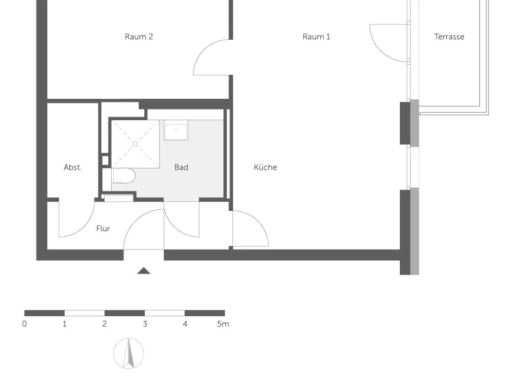 Neubau mit Fußbodenheizung im Erstbezug / WBS 220