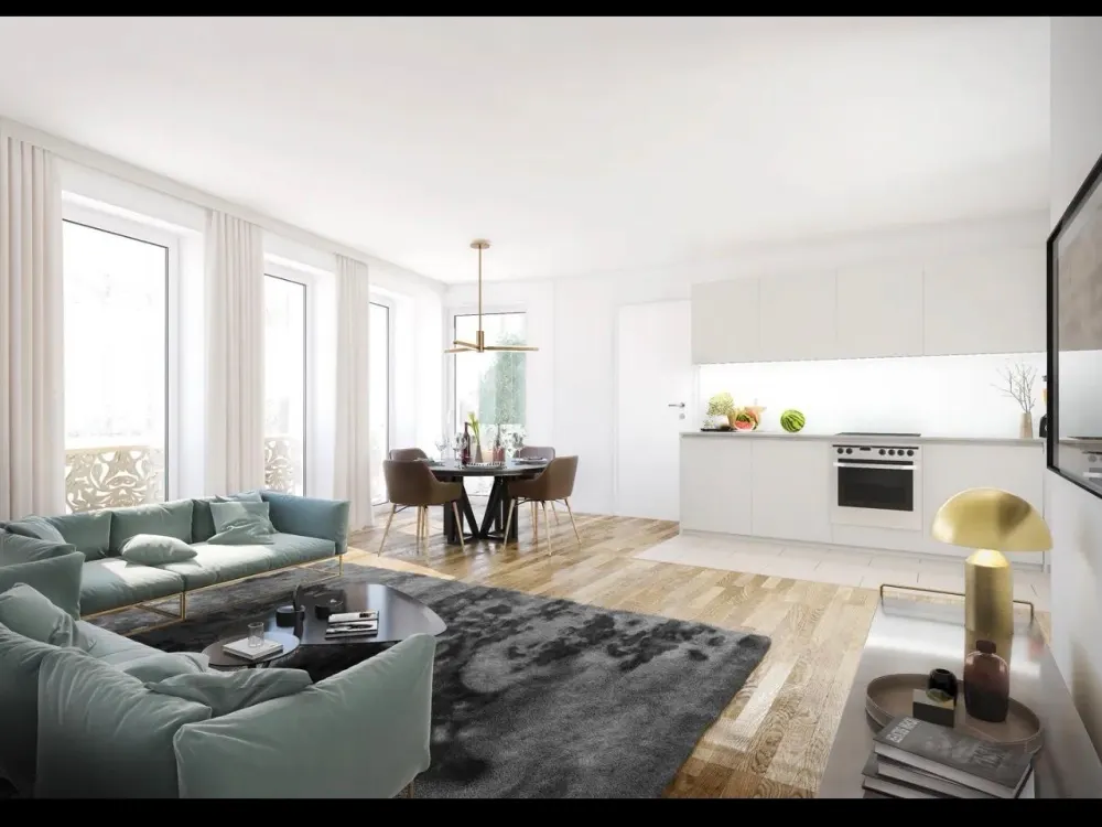 Mittendrin im Herzen von Stuttgart, 2-Zimmer-Wohnung mit Balkon