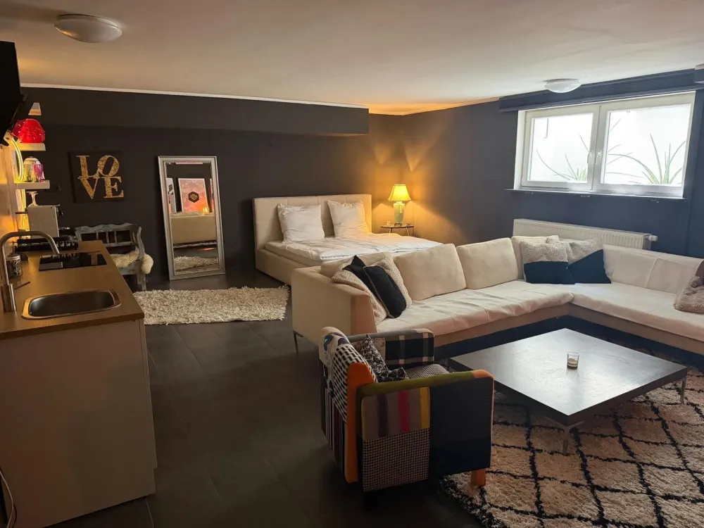 Voll möblierte Souterrainwohnung zu vermieten 1 zimmerwohnung
