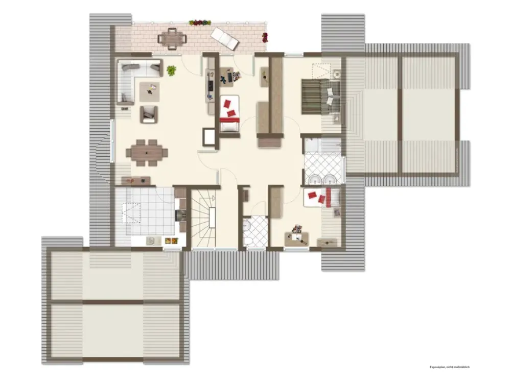 4-Raum-Wohnung mit Balkon, EBK, WK, Keller und Garage