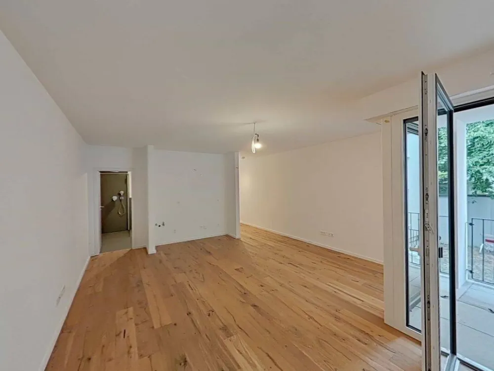 Für Singles und Pendler: 48 m² Erstbezug, Küche inklusive, Carsharing im Haus
