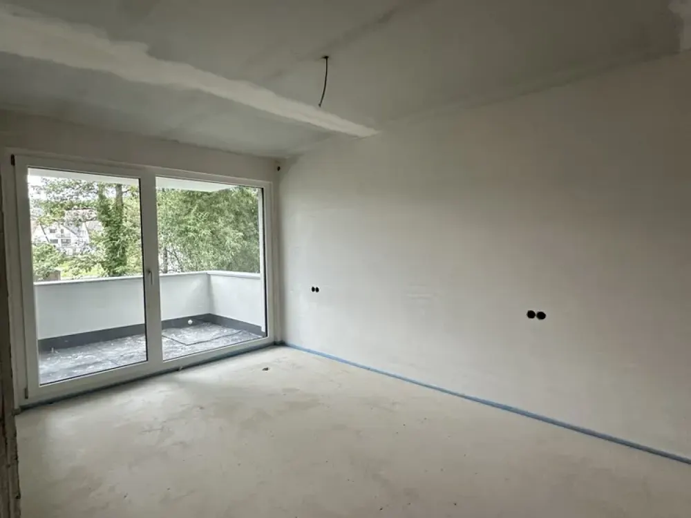 Charmante 3 Zimmer Neubauwohnung mit Balkon und Blick ins Grüne