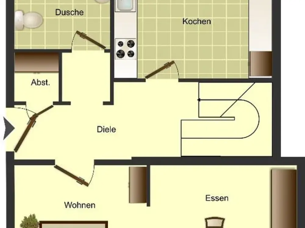Demnächst frei! 5-Zimmer-Wohnung in Duisburg Hüttenheim
