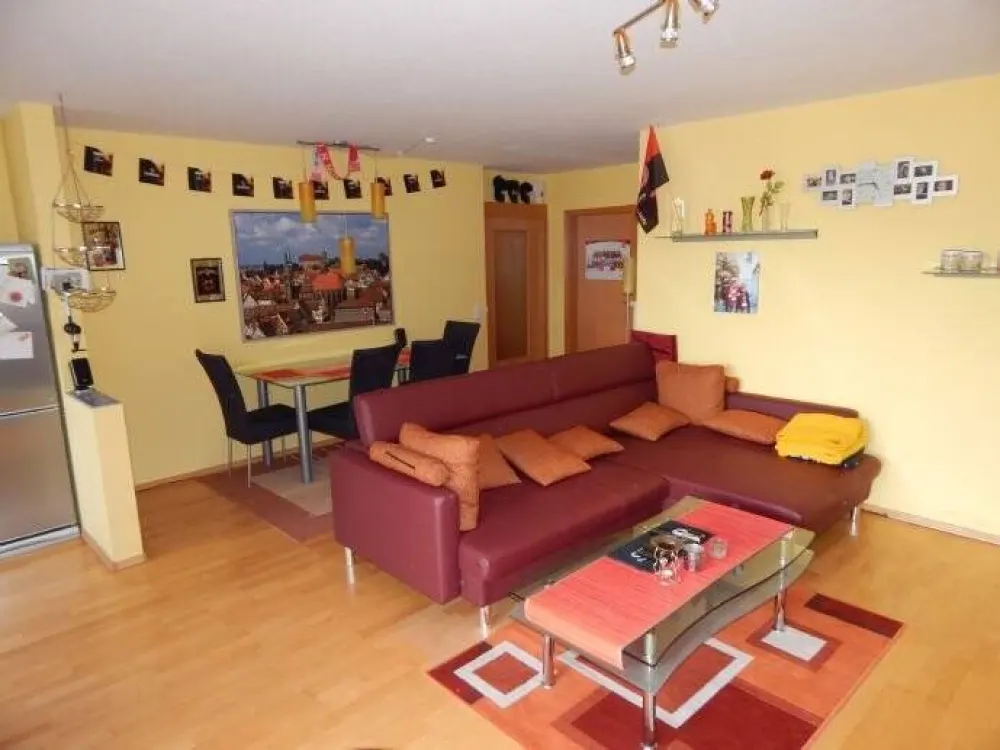 Lichtdurchflutete 3-Zimmer-Wohnung mit großem Süd-Balkon in Nürnberg - Reichelsdorfer Keller