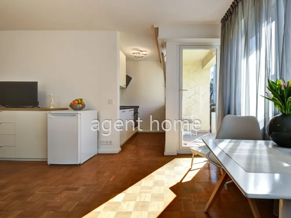 FURNISHED - BRIGHT AND QUIET - 1-Room Apartment with Balcony