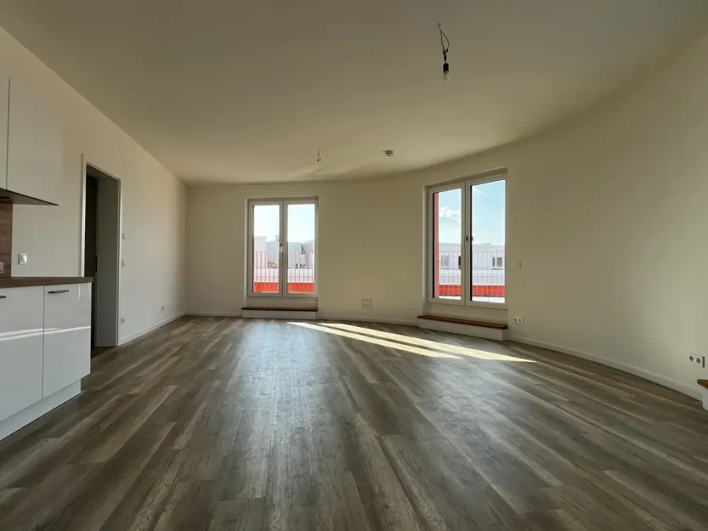 3-Zimmer Penthouse im Erstbezug mit Einbauküche