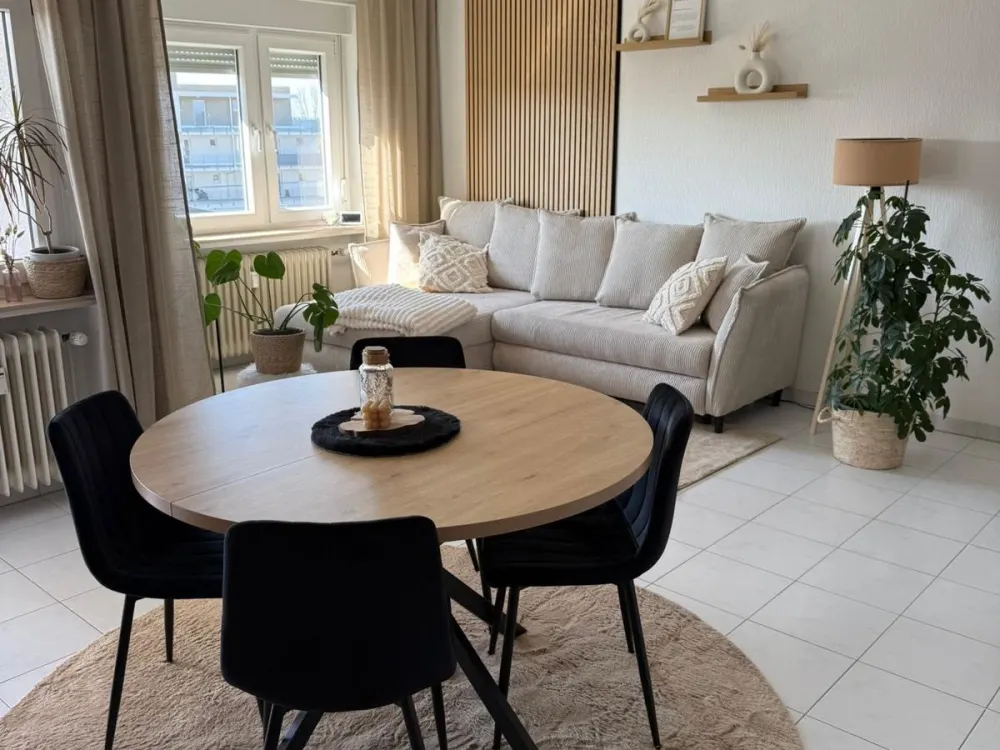 Möblierte Wohnung in Leopoldshafen zu vermieten - nahe KIT