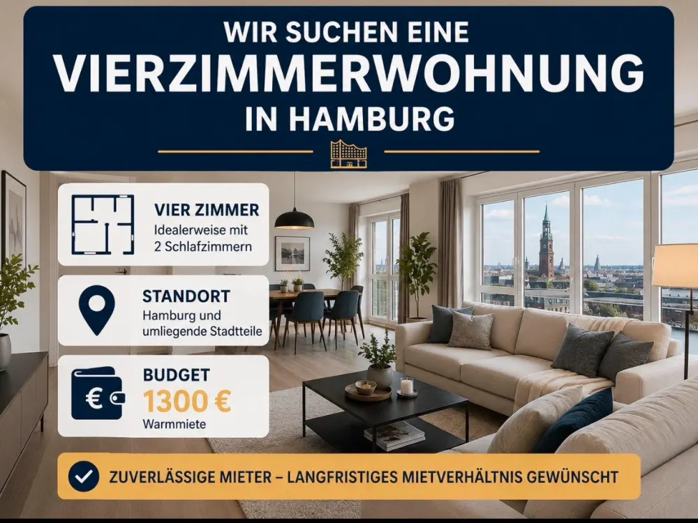 Wir suchen eine Wohnung