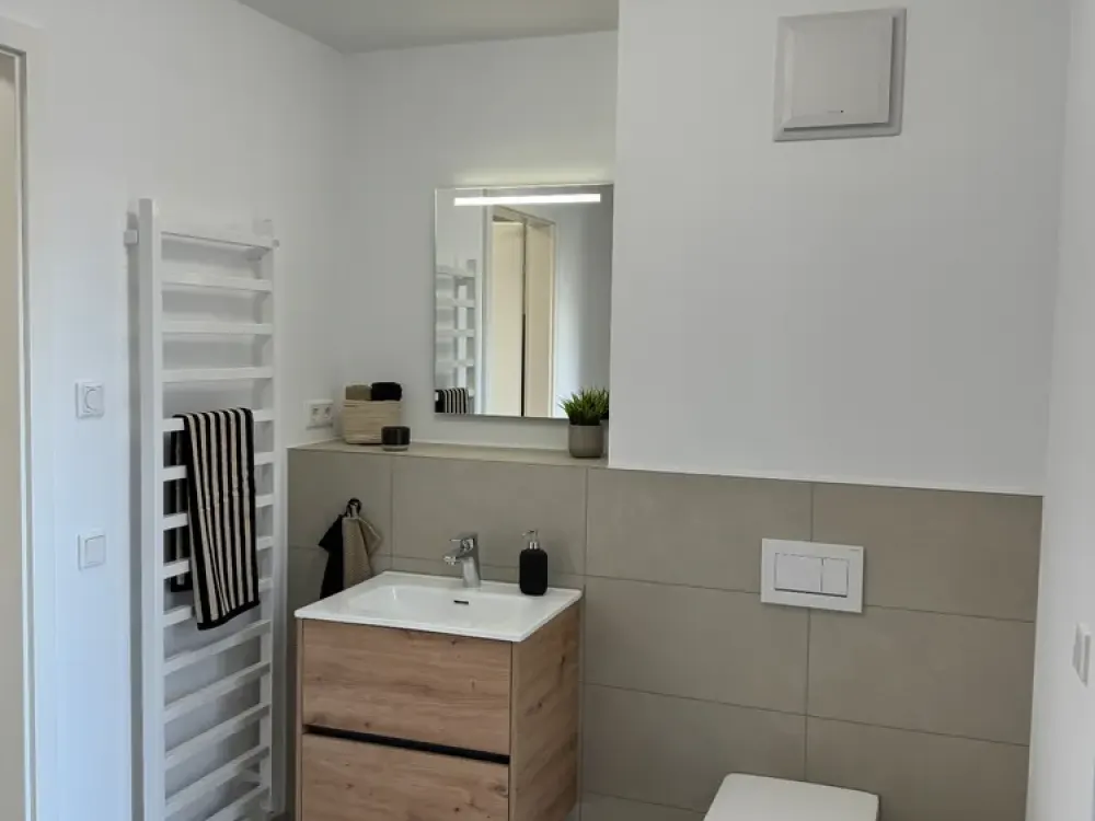 Exklusive 2-Zimmerwohnung mit Balkon! Erstbezug!