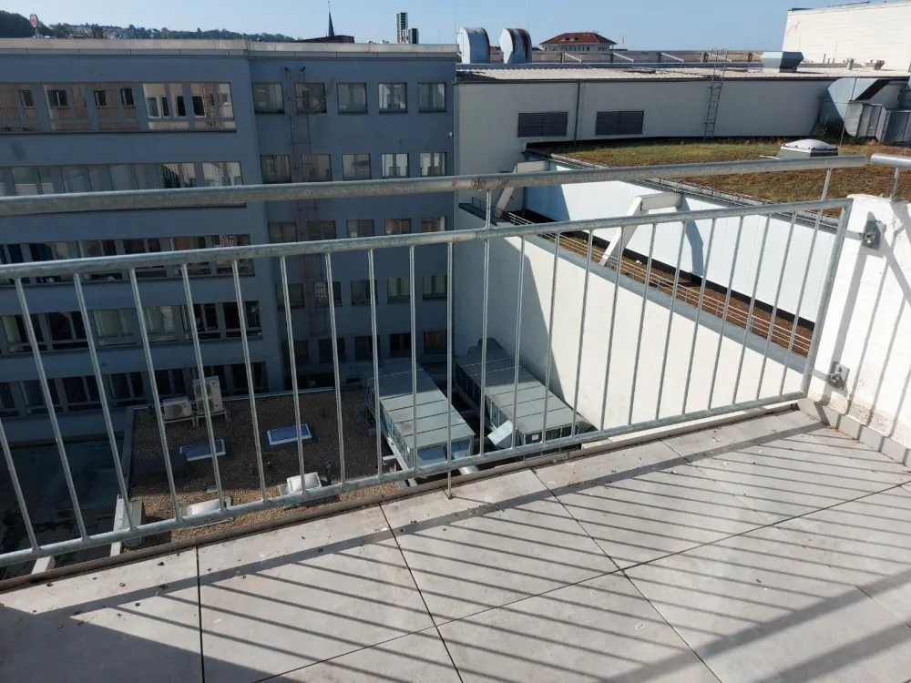 Above the Roofs of Saarbrücken! Beautiful, Bright and Cozy Apartment with Terrace and Balcony in the City Center!