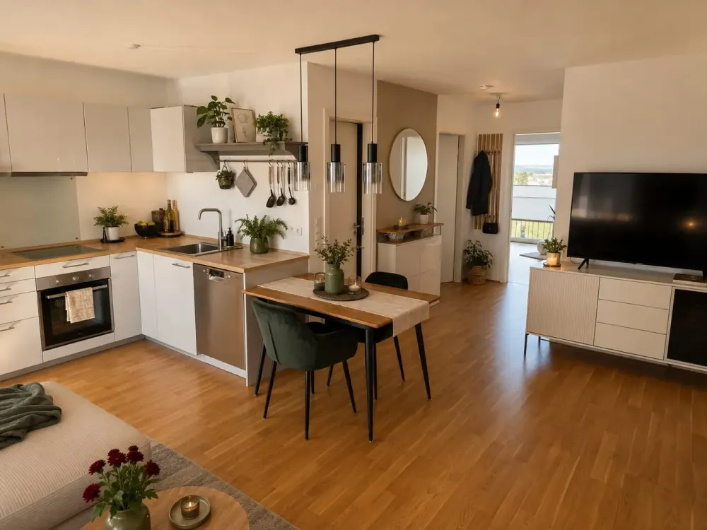 3-Zimmer-Wohnung in Rosbach vor der Höhe