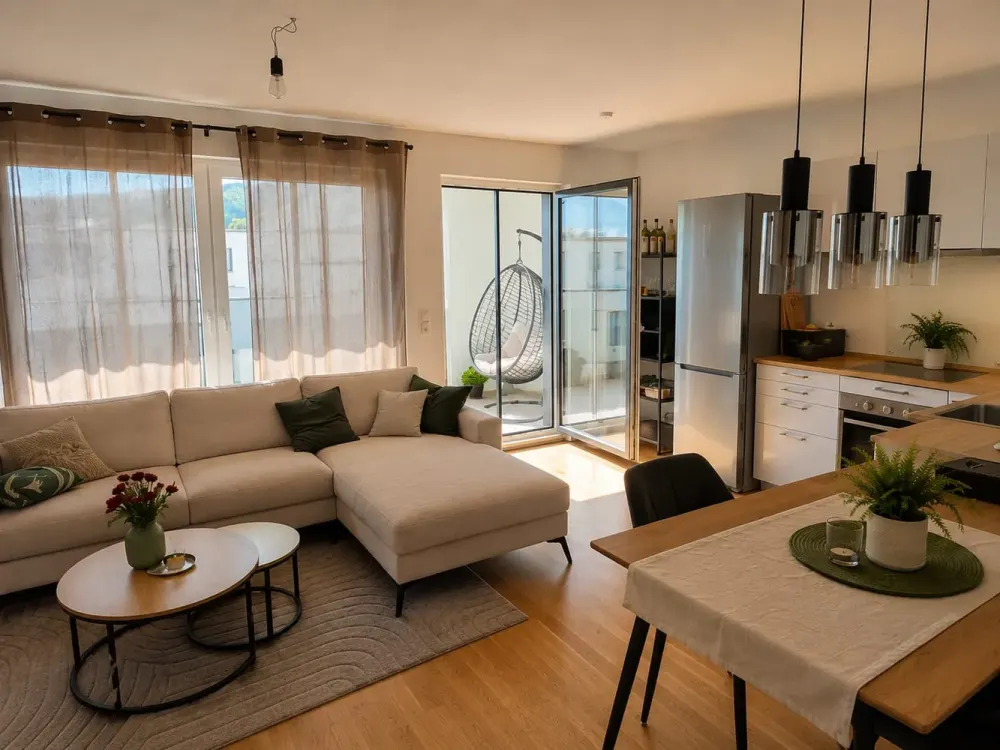 3-Zimmer-Wohnung in Rosbach vor der Höhe
