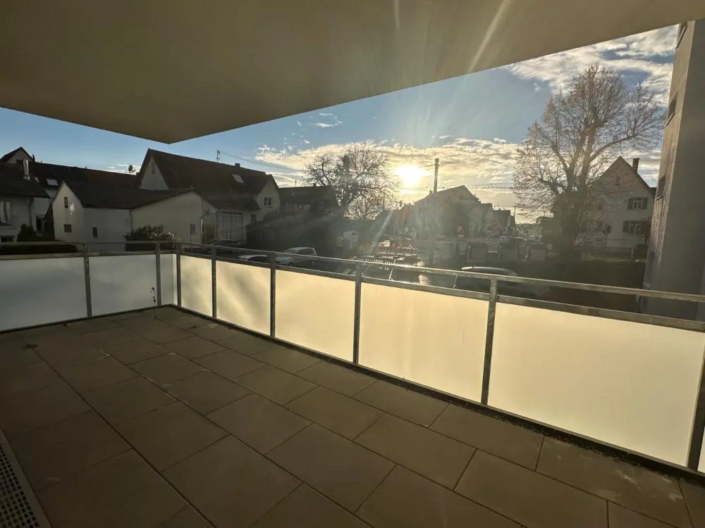 Exklusive 3-Zimmer-Wohnung mit Süd-West-Balkon in S-Bernhausen