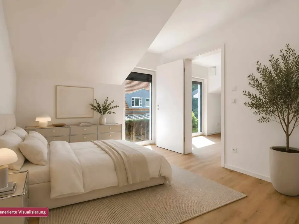 Lichtdurchflutete 3-Zimmer-Neubauwohnung mit Balkon!