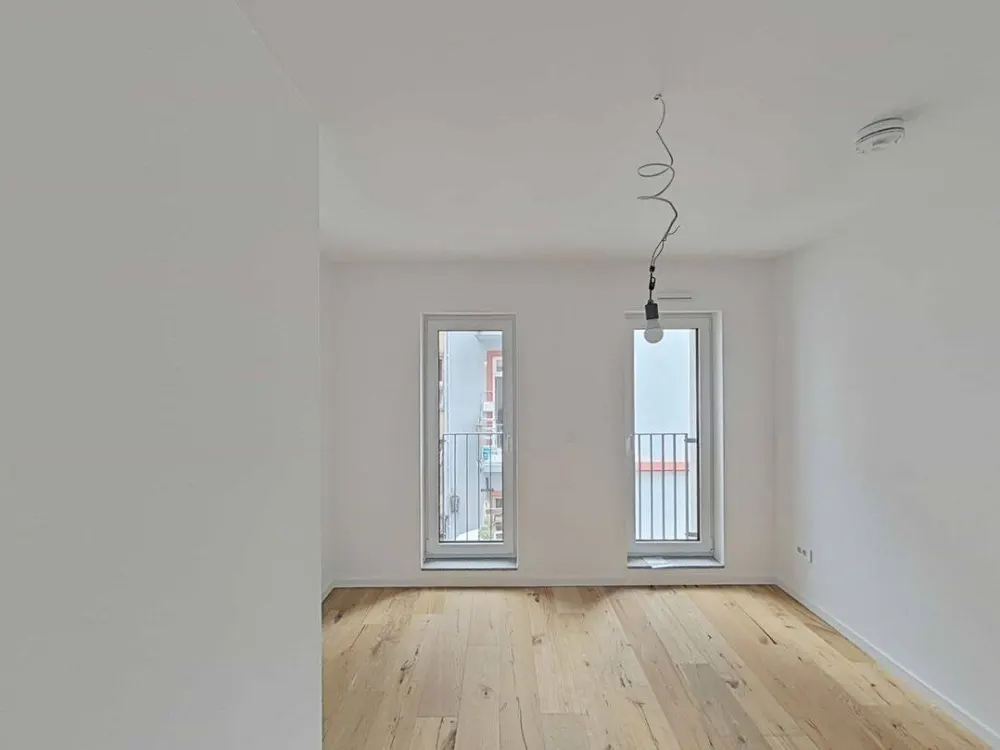 Vier Zimmer auf 100 m²: Erstbezug im Gutleutviertel, Einbauküche inklusive