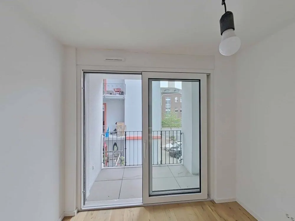 Vier Zimmer auf 100 m²: Erstbezug im Gutleutviertel, Einbauküche inklusive
