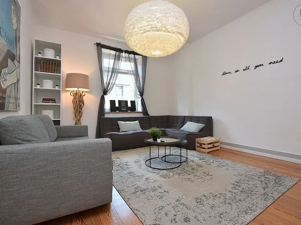 Modern Furnished Apartment with Balcony in Stuttgart Bad Cannstatt
