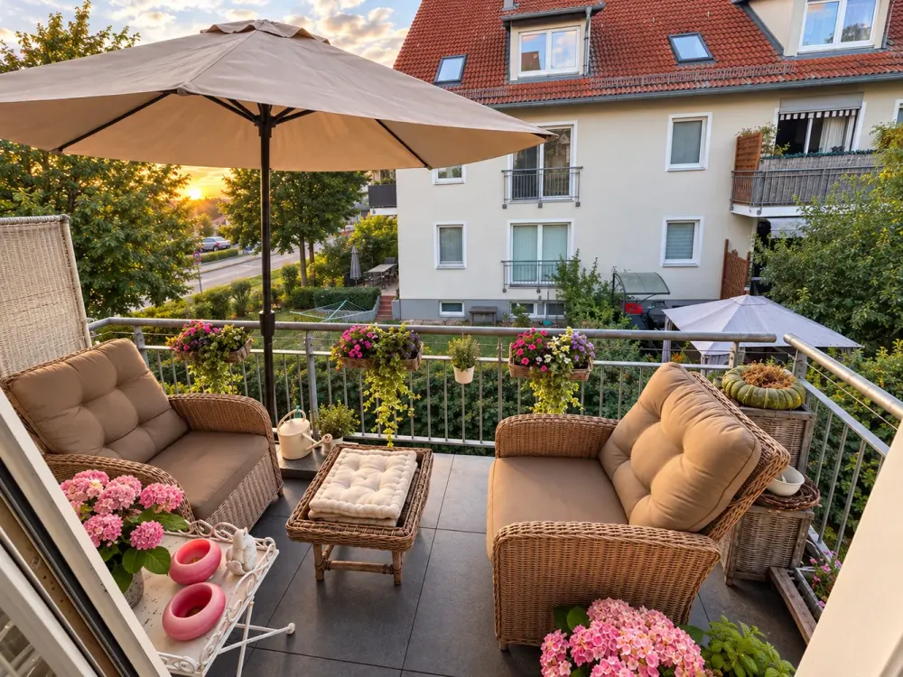 Helle 3-Zimmer-Wohnung im Obergeschoss Westbalkon, Kellerraum & Stellplatz