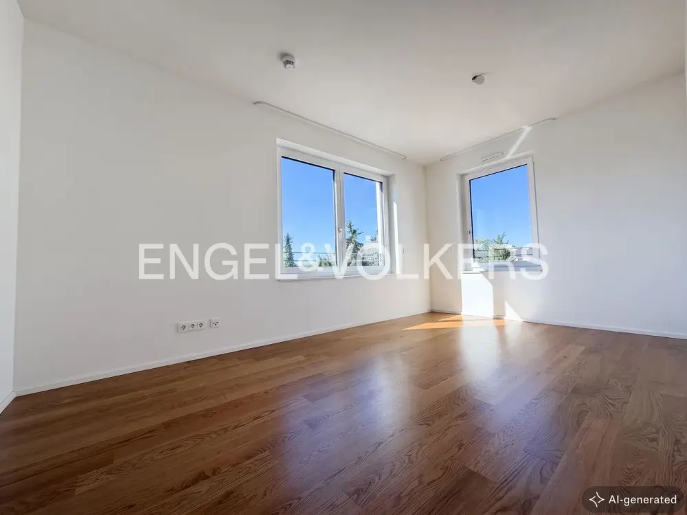 High-quality 3-room new-build apartment with kitchen & parking space within walking distance to Maternusplatz