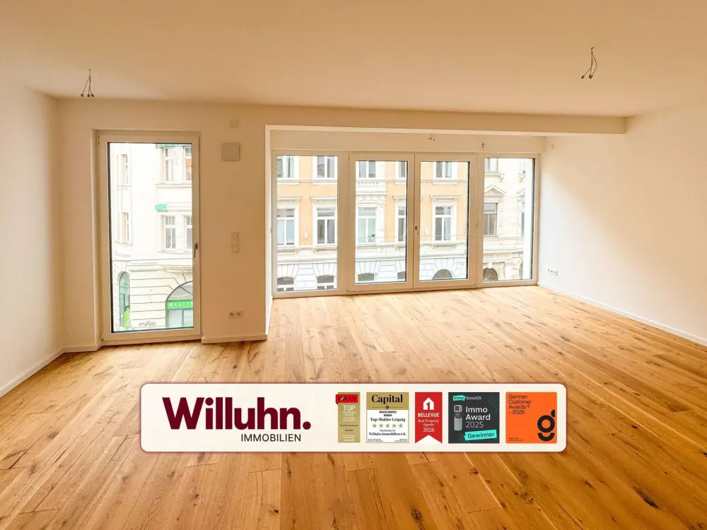 4-Zimmer-Wohnung - | Erstbezug | Balkon | barrierefrei |Tiefgarage