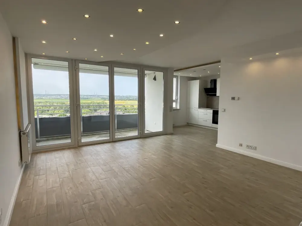 2-Zimmer-Wohnung mit Einbauküche und Balkon - www.imblauengarn.de