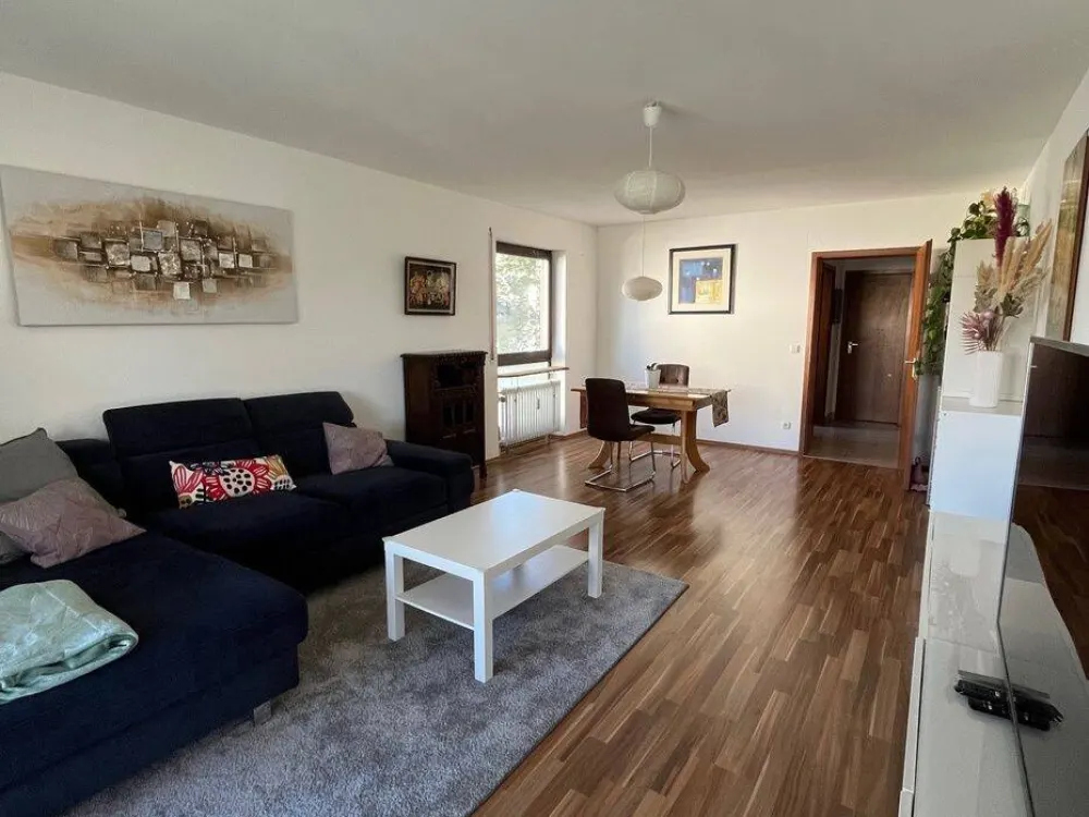 Furnished 2-Room Apartment with Balcony & Garden Access in Trudering - Limited to 1 Year