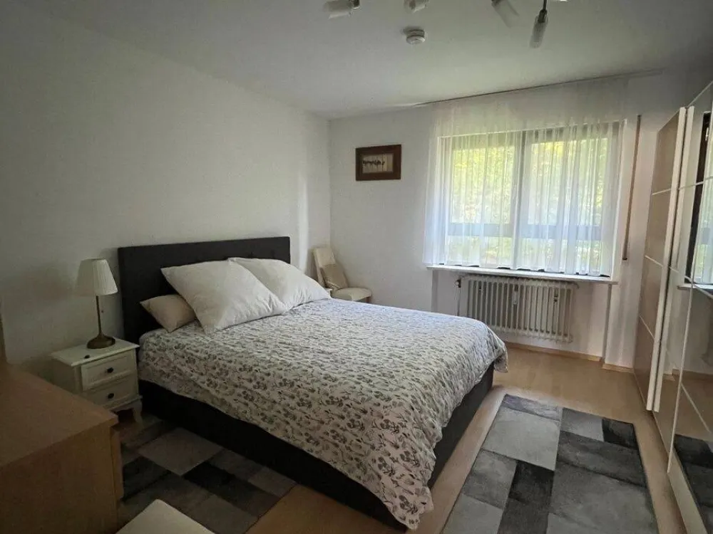 Furnished 2-Room Apartment with Balcony & Garden Access in Trudering - Limited to 1 Year