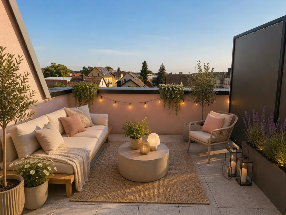 Modernes Penthouse über den Dächern von Lämmerspiel! WE 01.03.02