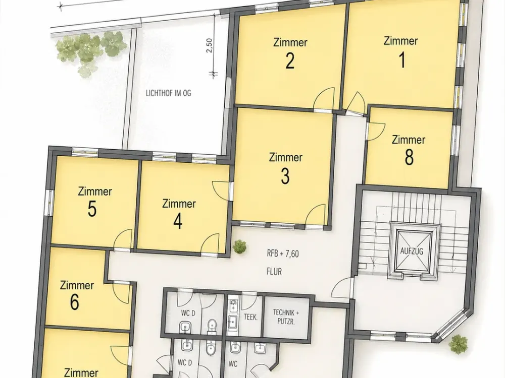 Wohnen und Arbeiten auf 160m² in Stuttgart-Degerloch