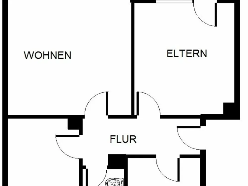 Neu renovierte 3,5-Zi.-Wohnung mit Balkon
