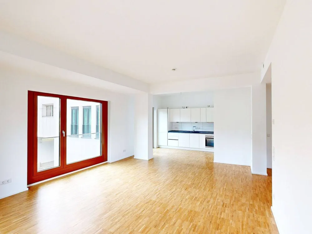 Helles City-Apartment: 3-Zimmer mit zwei Bädern