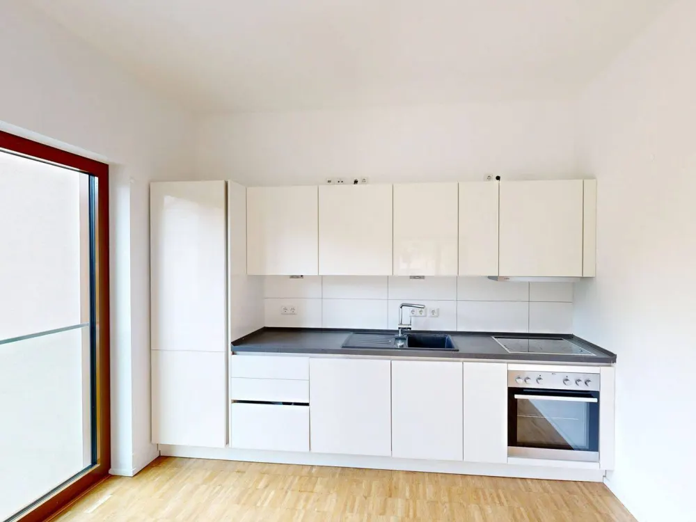Helles City-Apartment: 3-Zimmer mit zwei Bädern