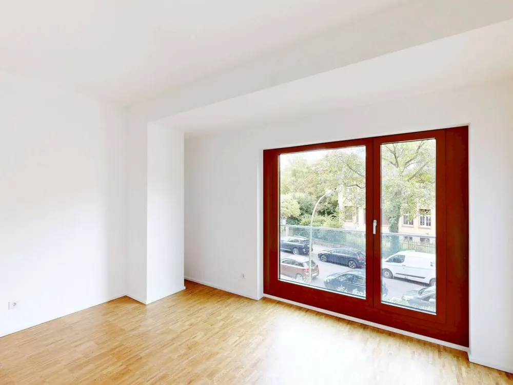 Helles City-Apartment: 3-Zimmer mit zwei Bädern